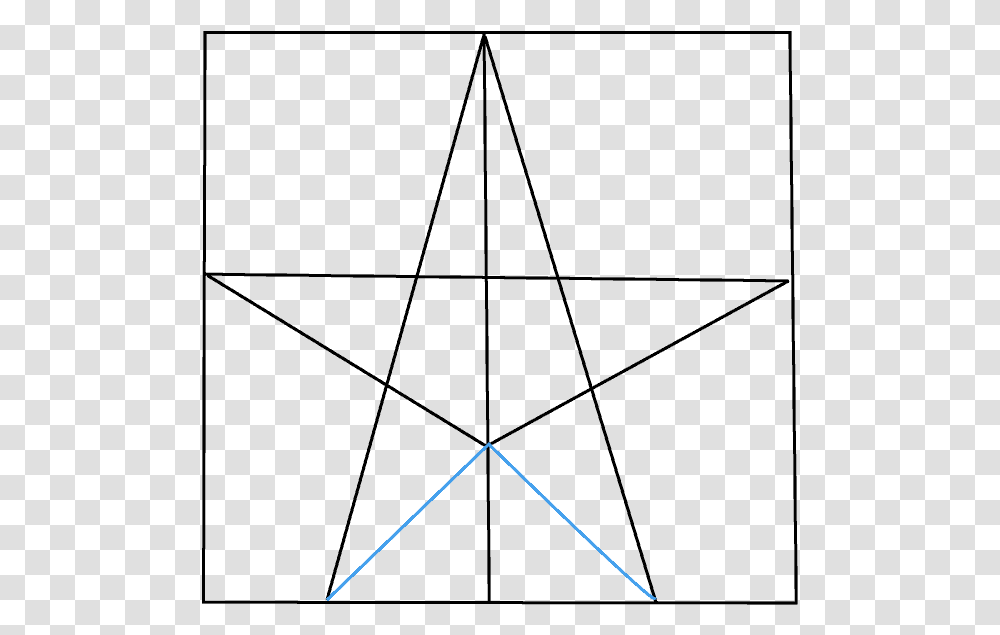 How To Draw Star Triangle, Stage, Outdoors Transparent Png