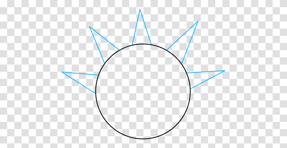 How To Draw Sun Circle, Lighting, Nature, Outdoors, Night Transparent Png