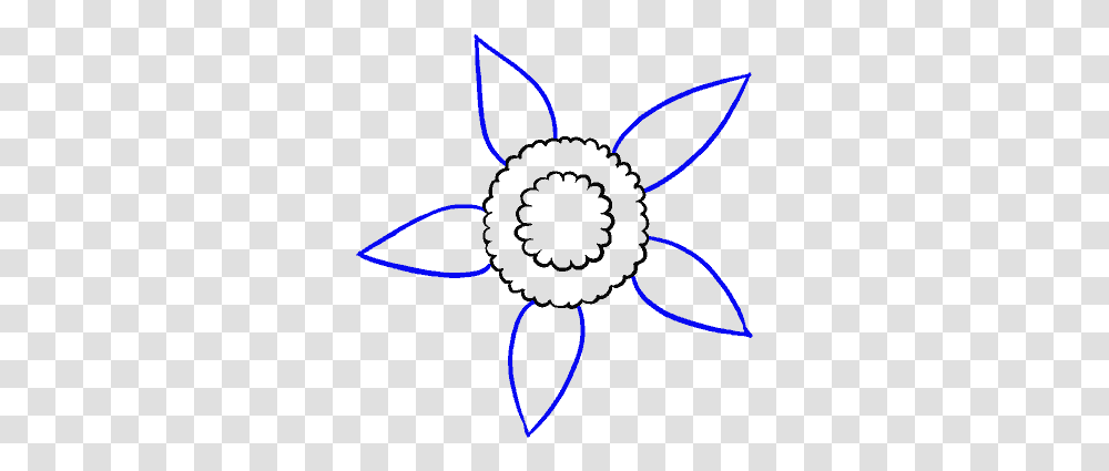 How To Draw Sunflower Drawing, Light, Ornament, Pattern Transparent Png