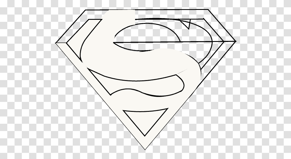 How To Draw Superman Logo Transparent Png