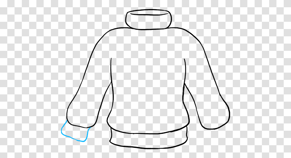 How To Draw Sweater Line Art, Outdoors, Nature, Gray, Crowd Transparent Png