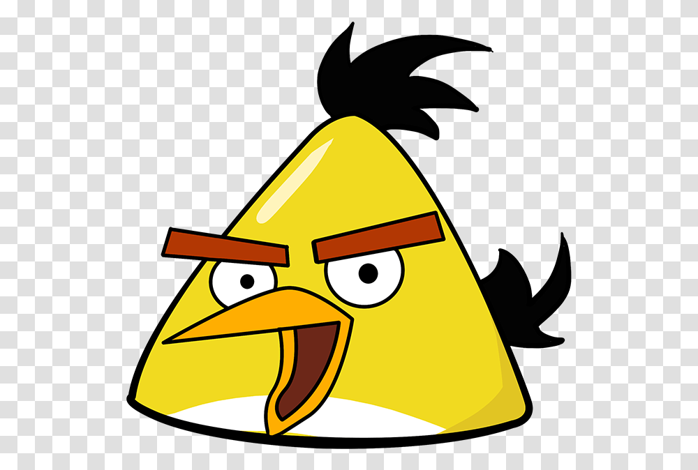 How To Draw The Yellow Angry Bird Yellow Angry Bird, Angry Birds Transparent Png