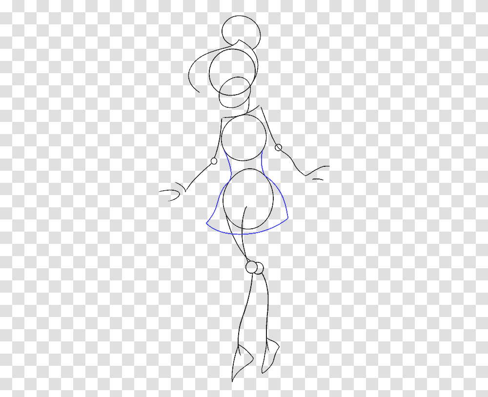 How To Draw Tinkerbell Line Art, Bowling, Bottle, Drawing Transparent Png