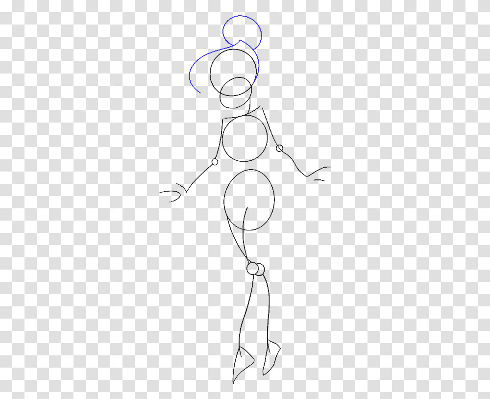 How To Draw Tinkerbell Line Art, Gray, World Of Warcraft Transparent Png
