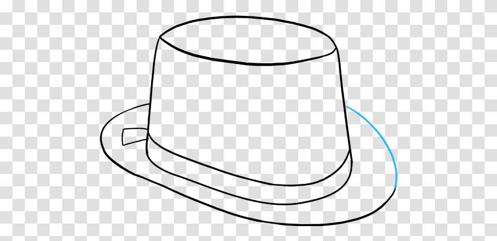 How To Draw Top Hat Line Art, Light, Laser, Flare Transparent Png
