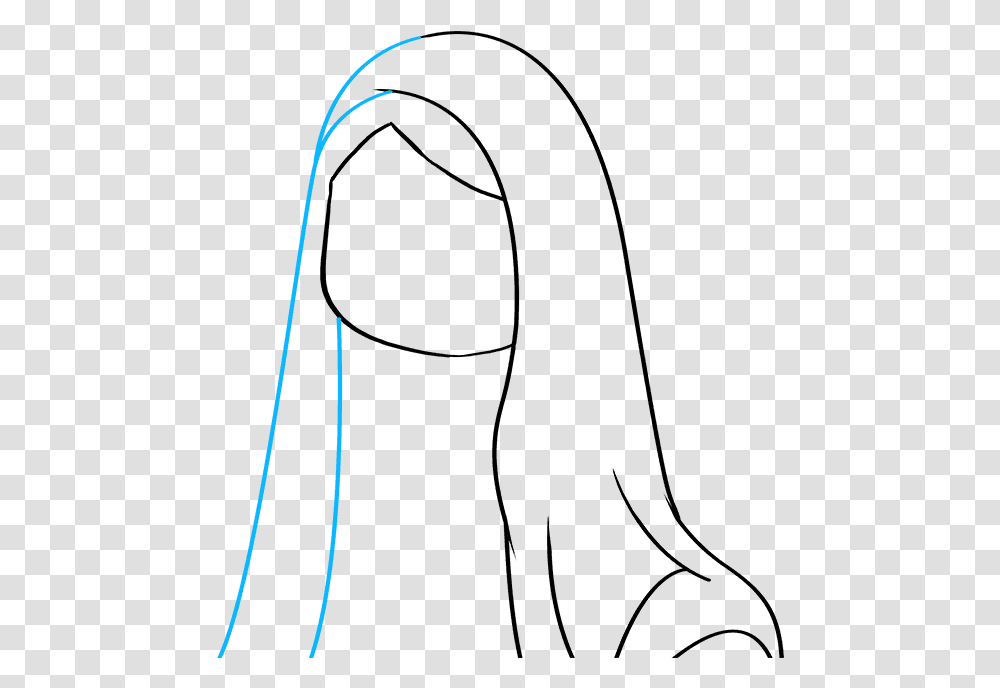 How To Draw Virgin Mary Line Art, Bow, Outdoors, Nature Transparent Png