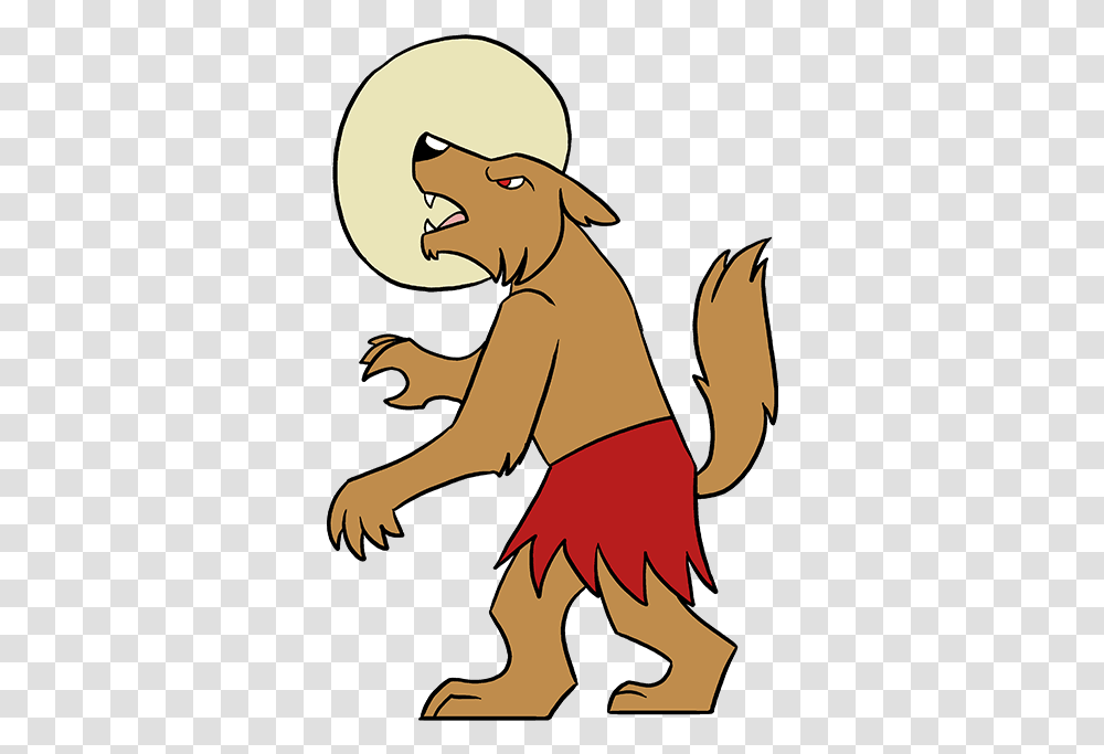 How To Draw Werewolf Draw A Werewolf, Leisure Activities, Plant, Kneeling Transparent Png