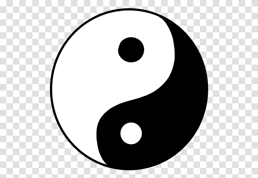 How To Draw Yin Yang Symbol Yin And Yang Drawings, Number, Moon, Outer Space Transparent Png