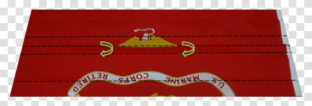 How To Fold A Marine Corps Flag Style, Label, Plant, Food Transparent Png