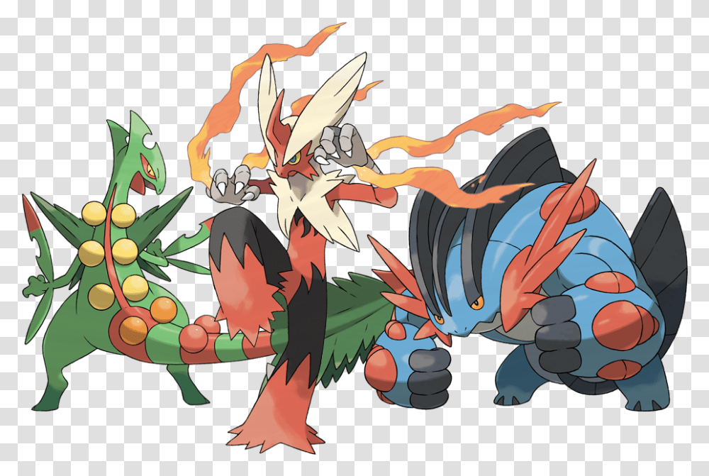How To Form The Perfect Team Early In Pokmon Omega Ruby And Pokemon Omega Ruby Starters, Dragon Transparent Png