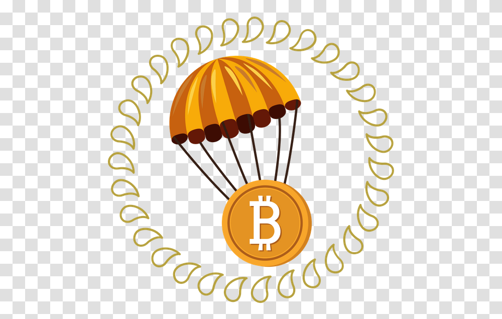 How To Get Bitcoin Airdrop Bitcoins With Visa Attract Success And Good Fortune, Text, Symbol, Logo, Trademark Transparent Png