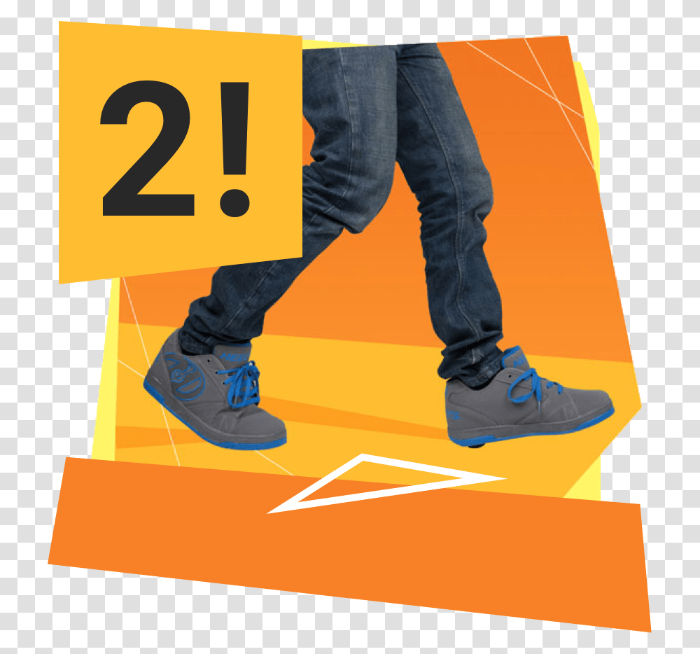 How To Heely Step 2 Image Sneakers, Number Transparent Png