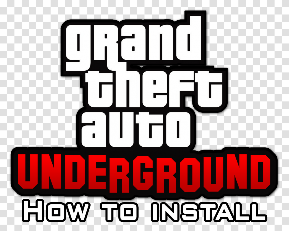 How To Install Gta Underground Weapons Download, Grand Theft Auto Transparent Png