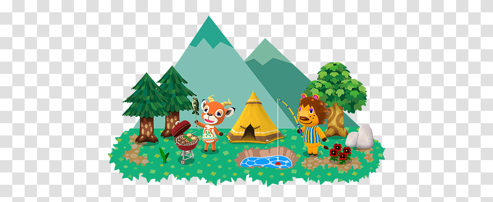 How To Login Pocket Camp Cross Animal Crossing Camping, Leisure Activities, Outdoors, Nature, Building Transparent Png