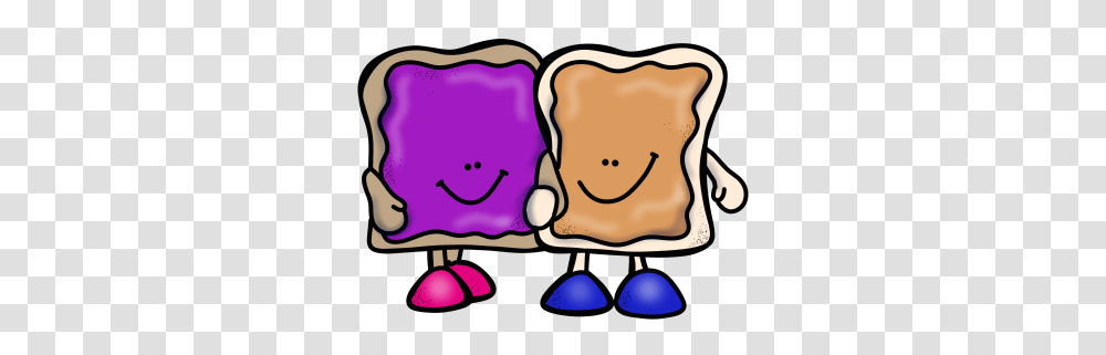 How To Make A Pbampj Sandwich, Cushion, Hand, Food Transparent Png