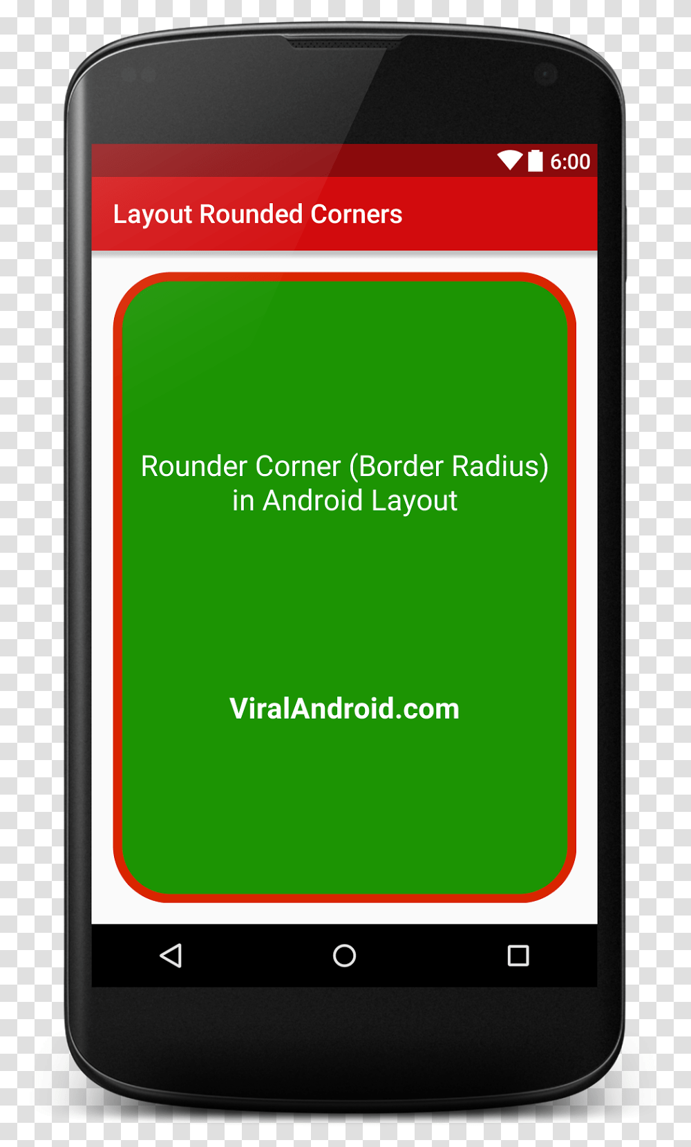 How To Make Rounded Corners In Android Layout Border Layout Android, Phone, Electronics, Mobile Phone, Cell Phone Transparent Png