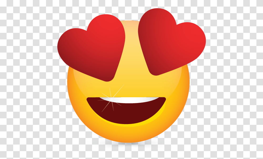 How To Make The Most Of The Puppy Love Phase Heart Eyes Emoji, Label, Angry Birds, Sticker Transparent Png