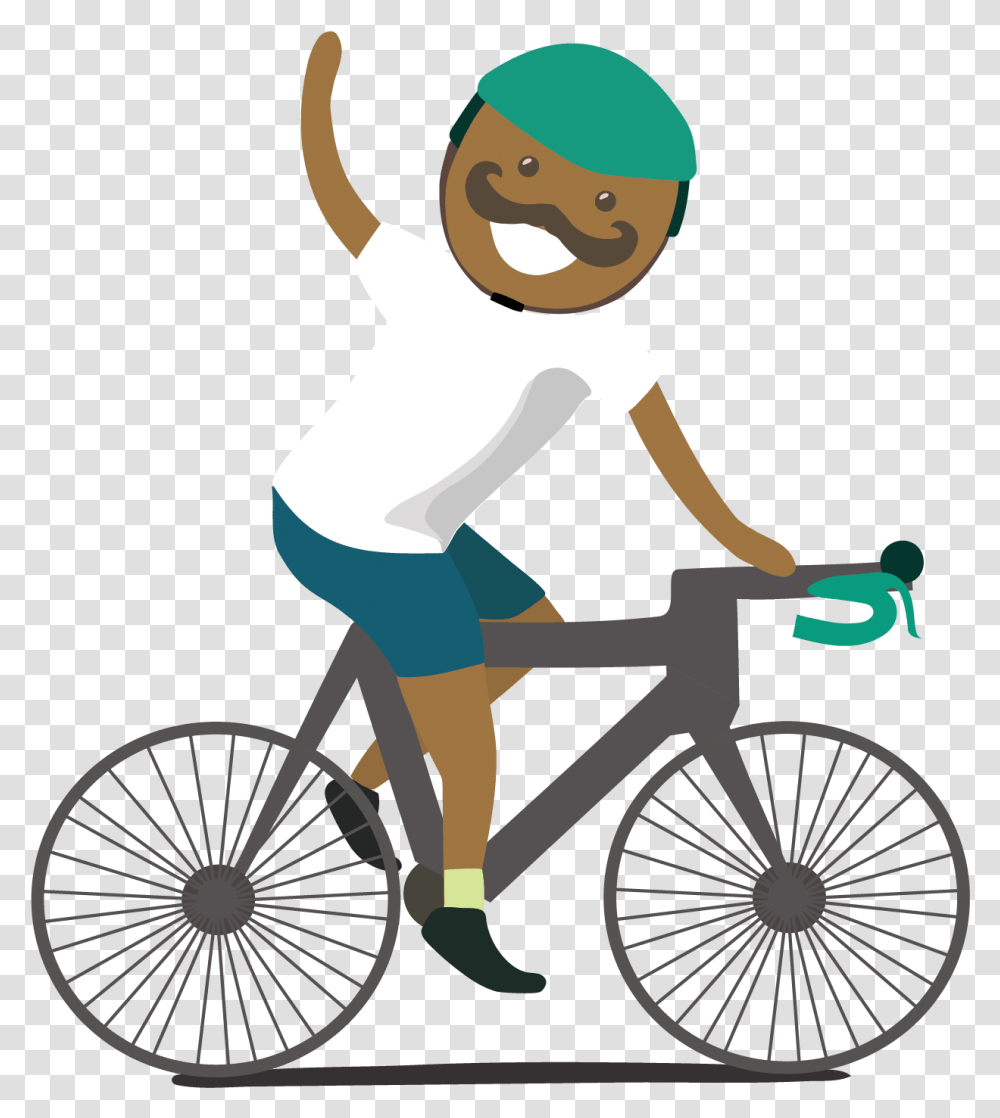 How To Making Your Building As Bike Friendly As Possible Bike Food Delivery, Bicycle, Vehicle, Transportation, Person Transparent Png