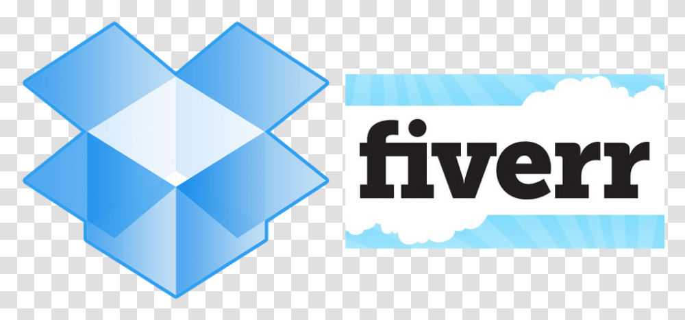 How To Max Out Your Dropbox Twice For A Fiverr Logo Boite Bleu Ouverte Transparent Png