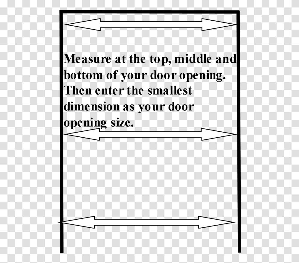 How To Measure Your Door Opening Motivational Quotes, Arrow, Silhouette Transparent Png