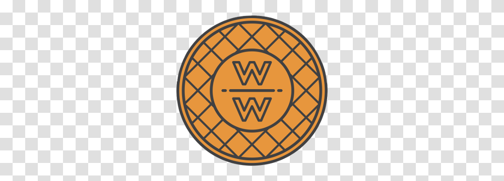 How To Plan A Waffle Wednesday, Logo, Tennis Ball, Coin Transparent Png