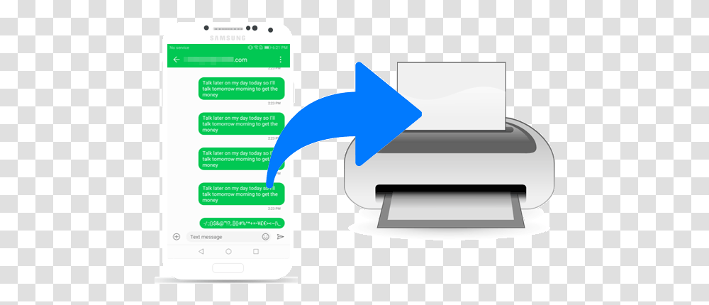 How To Print Out Text Messages From Android Phone Best 4 Ways Can I Print My Text Messages, Machine, Axe, Tool, Label Transparent Png