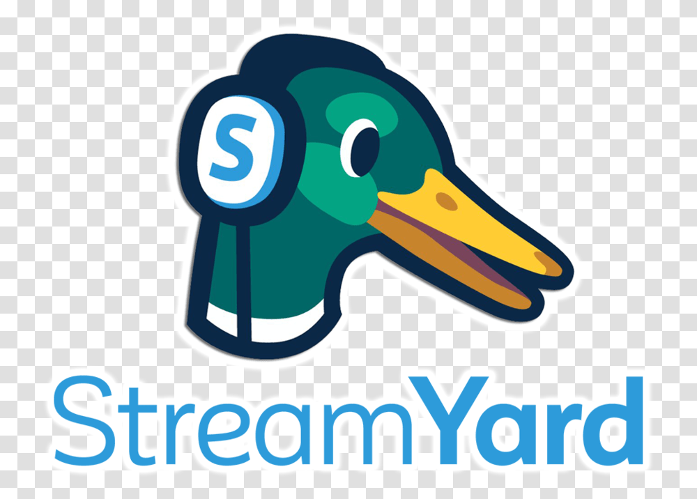 How To Promote Your Youtube Channel For Free 12 Powerful Ways Streamyard Logo, Bird, Animal, Beak, Albatross Transparent Png