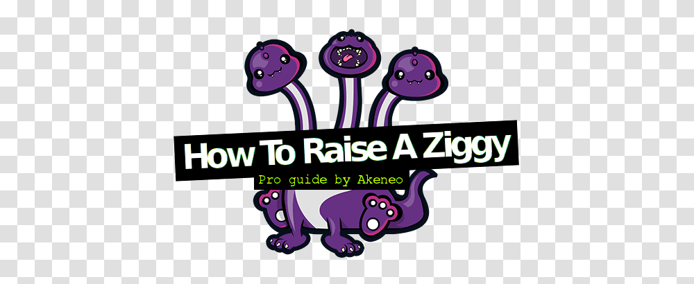 How To Raise A Ziggy, Animal, Purple, Sea Life Transparent Png