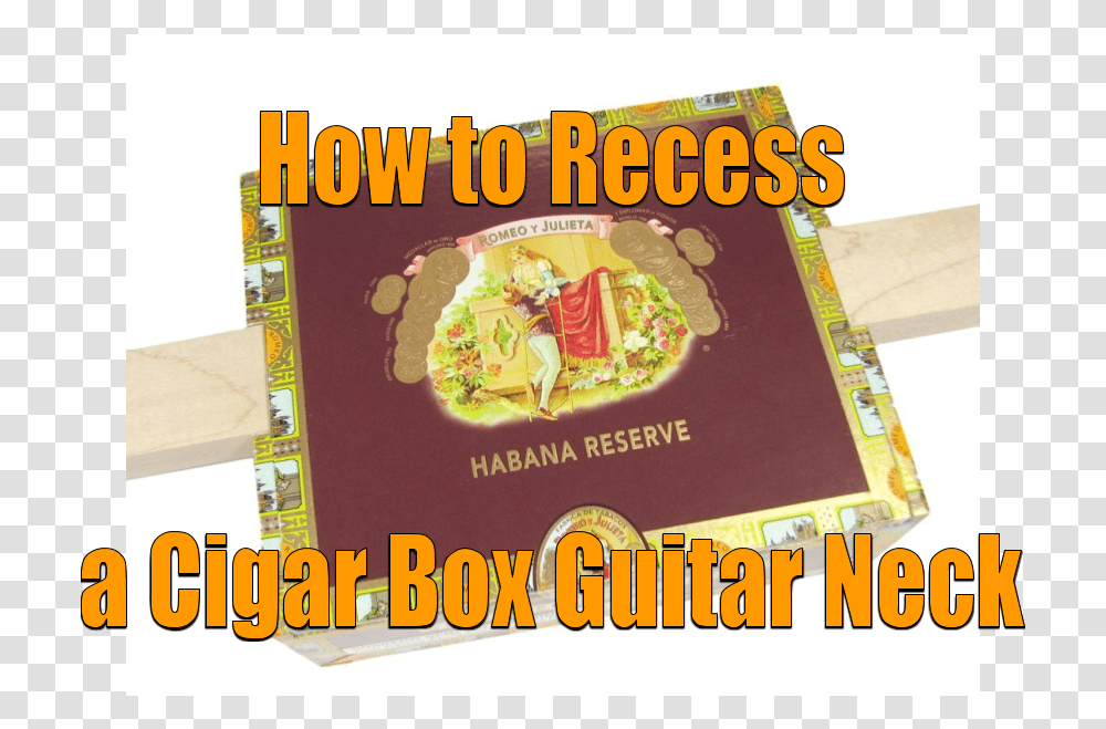 How To Recess A Cigar Box Guitar Neck, Advertisement, Poster, Flyer, Paper Transparent Png