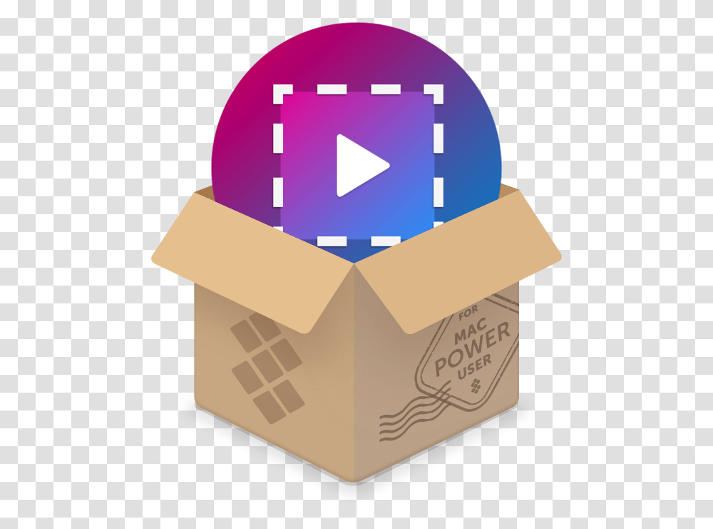 How To Record Edit And Share Videos Cardboard Box, Carton Transparent Png