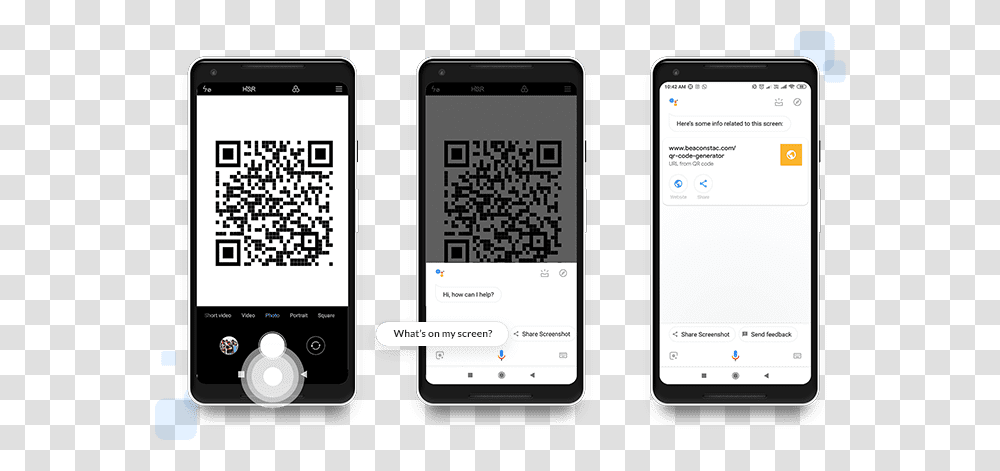 How To Scan A Qr Code With Iphones Android Smartphones And Qr Code Scanner Screenshot, Mobile Phone, Electronics, Cell Phone Transparent Png