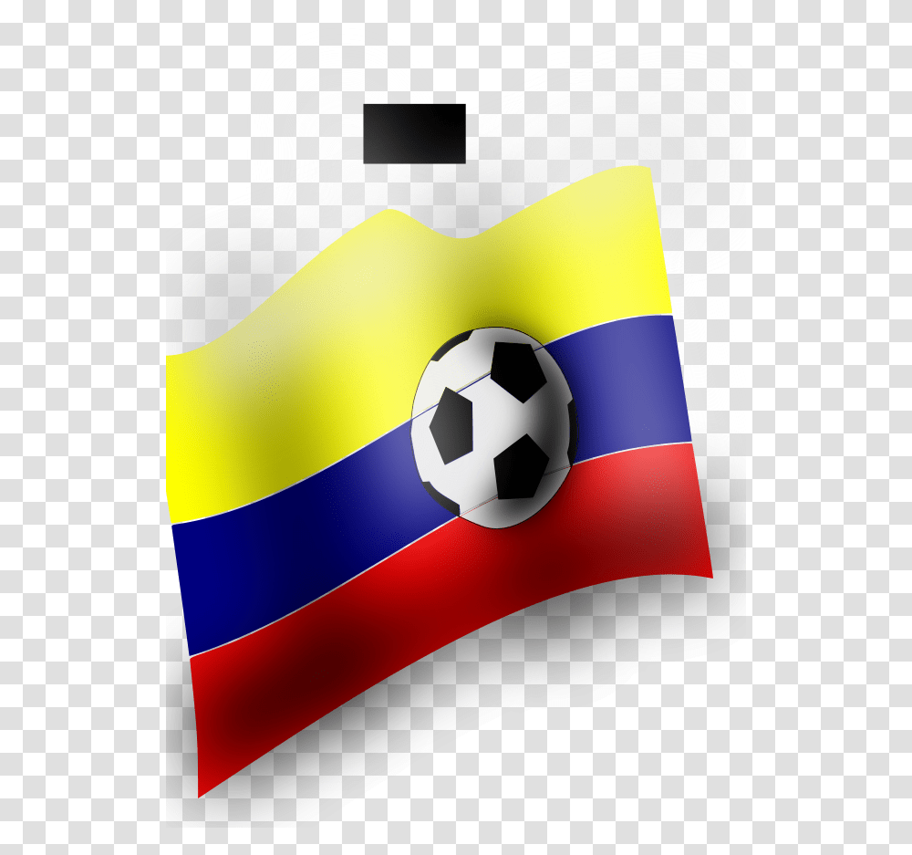 How To Set Use Balon Clipart Flag Of Colombia, Apparel, Soccer Ball, Team Transparent Png