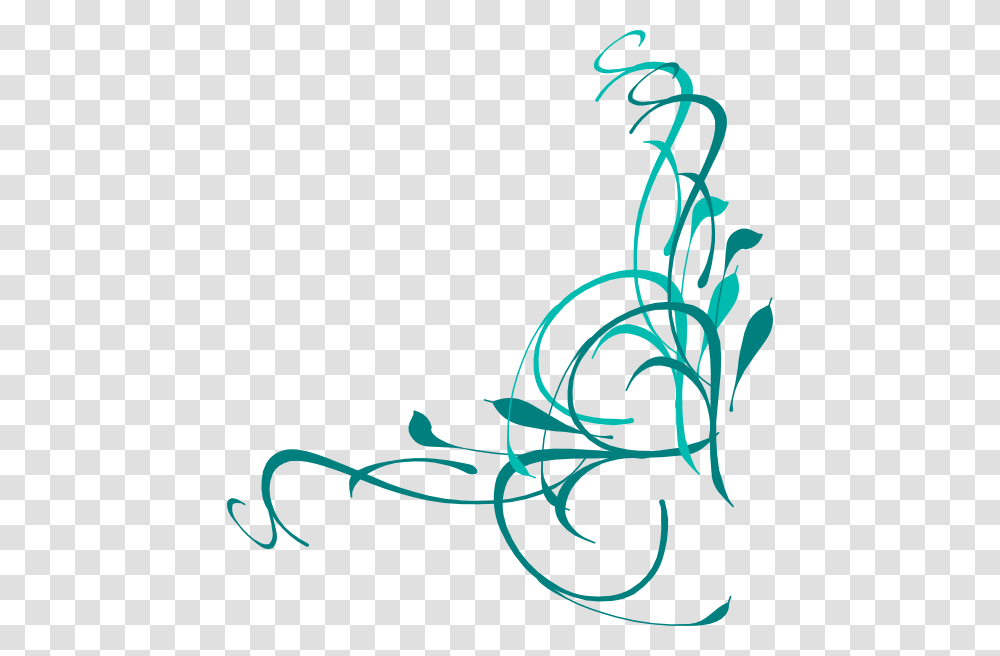 How To Set Use Floral Swirls Svg Vector Flower Swirl, Floral Design, Pattern Transparent Png