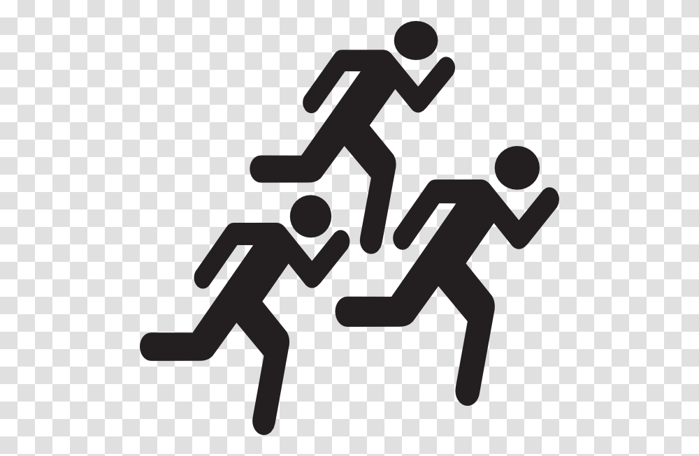 How To Set Use Running Icon 3 Svg Vector Stick Figure Running, Person, Sport, Logo Transparent Png
