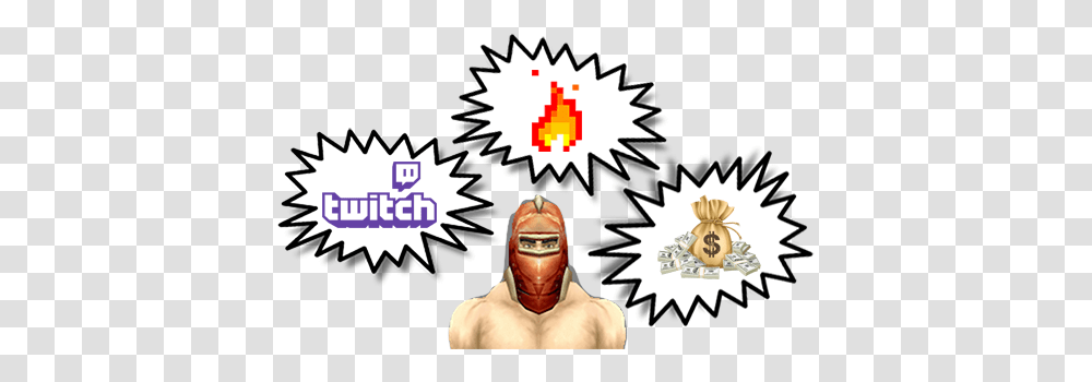 How To Start Streaming Twitch Streaming Guide Star Burst Clip Art, Person, Human, Poster, Advertisement Transparent Png