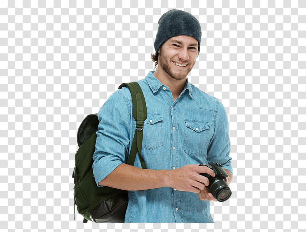 How To Successfully Use Millennials To Replace Workers Beanie, Person, Human, Camera Transparent Png