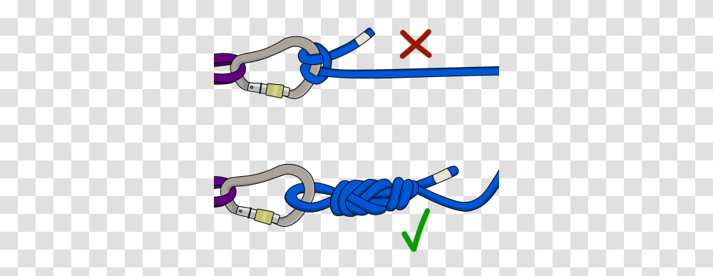 How To Tie A Clovehitch, Knot, Bow Transparent Png