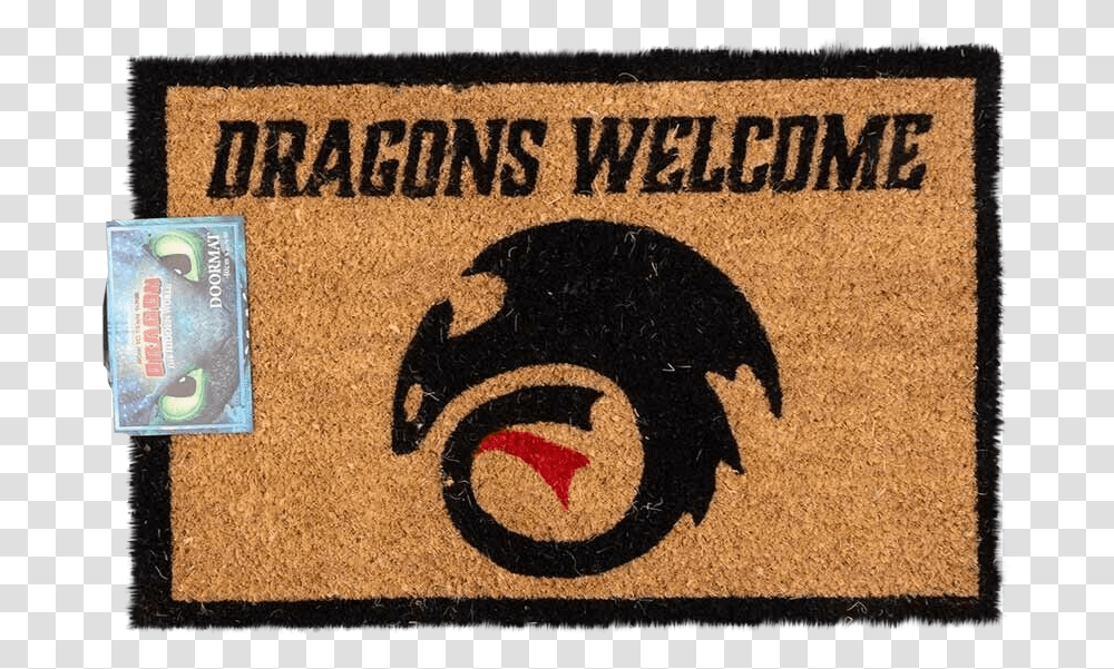 How To Train Your Dragon Emblem, Doormat, Rug Transparent Png