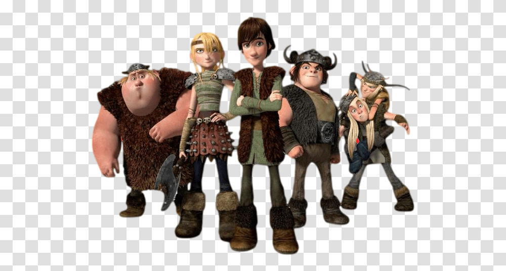 How To Train Your Dragon From Famf Train Your Dragon People From How To Train Your Dragon, Person, Doll, Toy, Figurine Transparent Png
