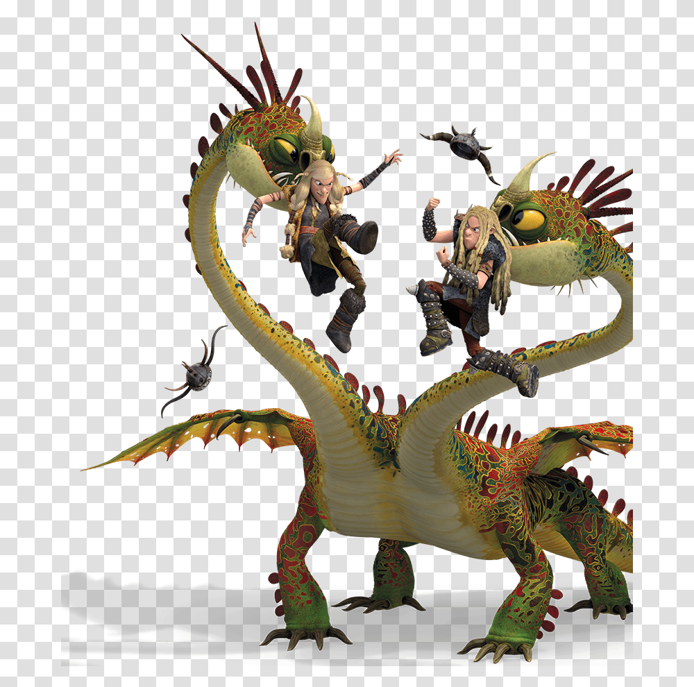 How To Train Your Dragon Pic Train Your Dragon Barf And Belch, Dinosaur, Reptile, Animal, Person Transparent Png