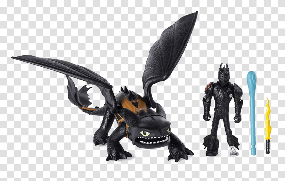How To Train Your Dragon The Hidden World Train Your Dragon Toy Toothless, Person, Human, Dinosaur, Reptile Transparent Png