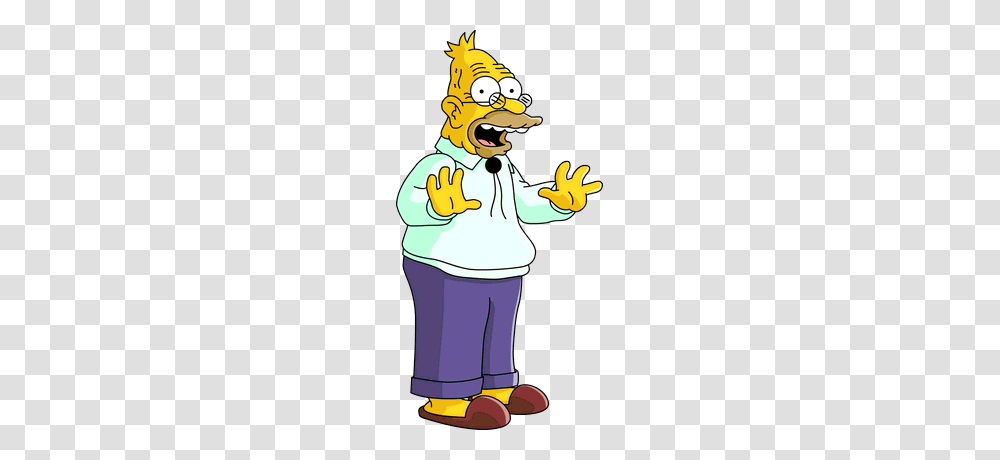 How To Unlock Grampa Simpson In The Simpsons Tapped Out, Performer, Magician, Chef, Doctor Transparent Png