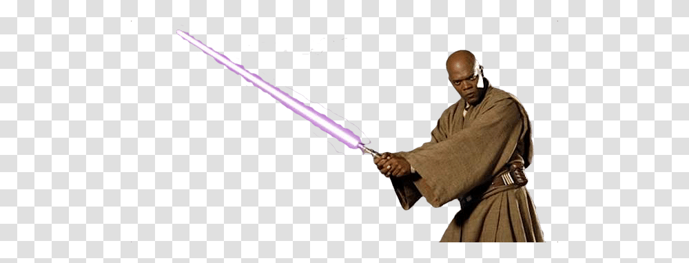 How To Use A Lightsaber Like Mace Windu, Duel, Person, Toy, People Transparent Png