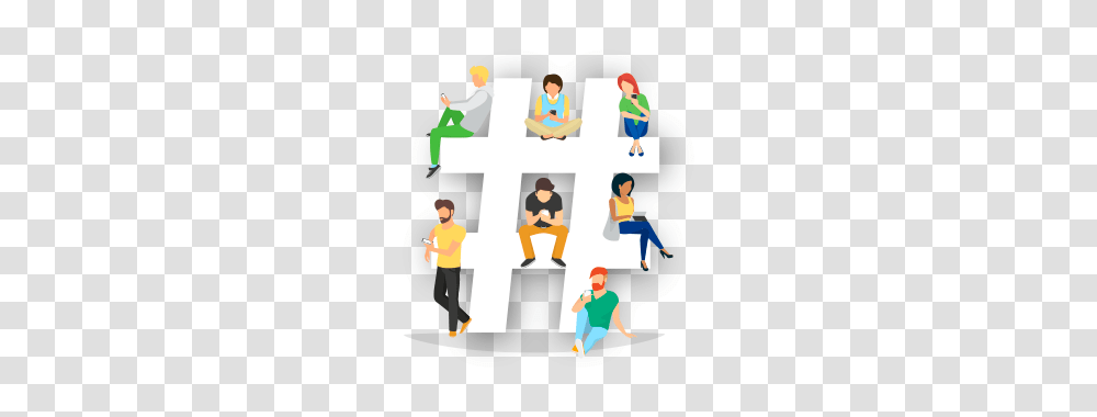 How To Use Hashtags In Instagram, Person, Face, Crowd Transparent Png
