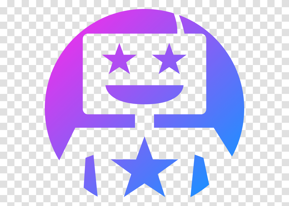 How To Use Slack And Airtable Easily Collect Swag Blue Stars Therapy Logo, Symbol, Star Symbol, Recycling Symbol Transparent Png