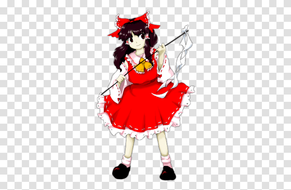 How Touhou Inspired Me To Live My Best Life Reimu Touhou 12, Performer, Person, Human, Dance Pose Transparent Png