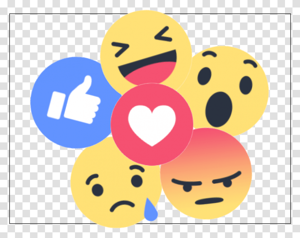 How Your Reactions On Facebook Shape Your Timeline Like Reaction Icon Facebook, Sweets, Food, Confectionery Transparent Png