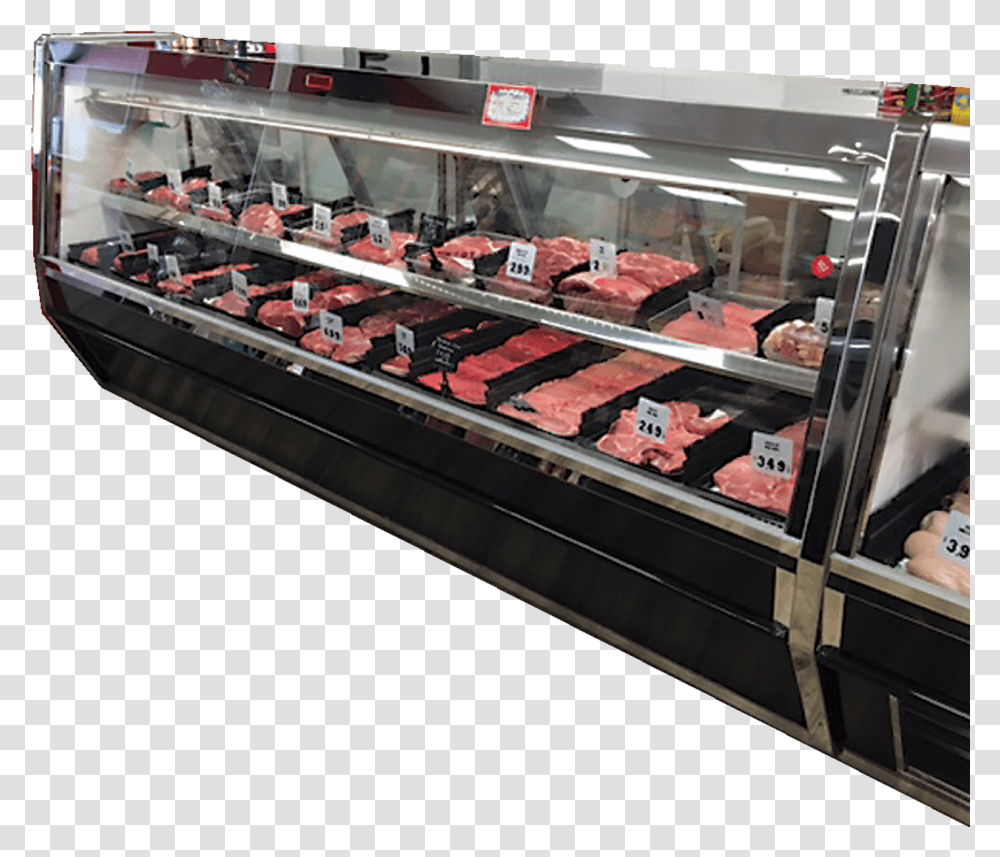 Howard Mccray Sc Cms40e 10 Be Led Display Case Red Meat Display Case, Shop, Butcher Shop, Boat, Vehicle Transparent Png