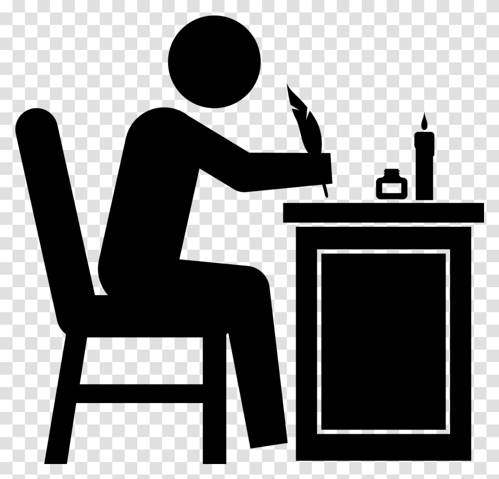 However Much The Tools Of Writing Change There Will Writer Icon, Gray, World Of Warcraft Transparent Png