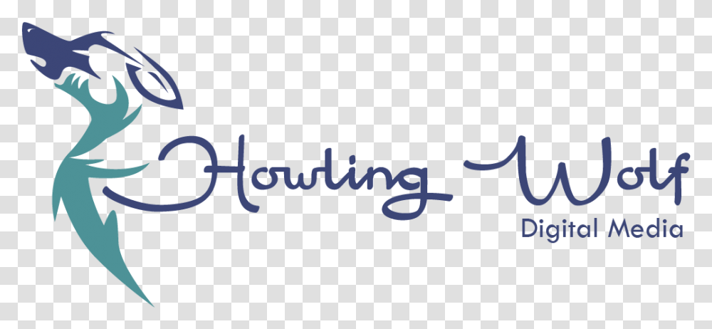 Howling Wolf Digital Media Calligraphy, Alphabet, Word, Handwriting Transparent Png